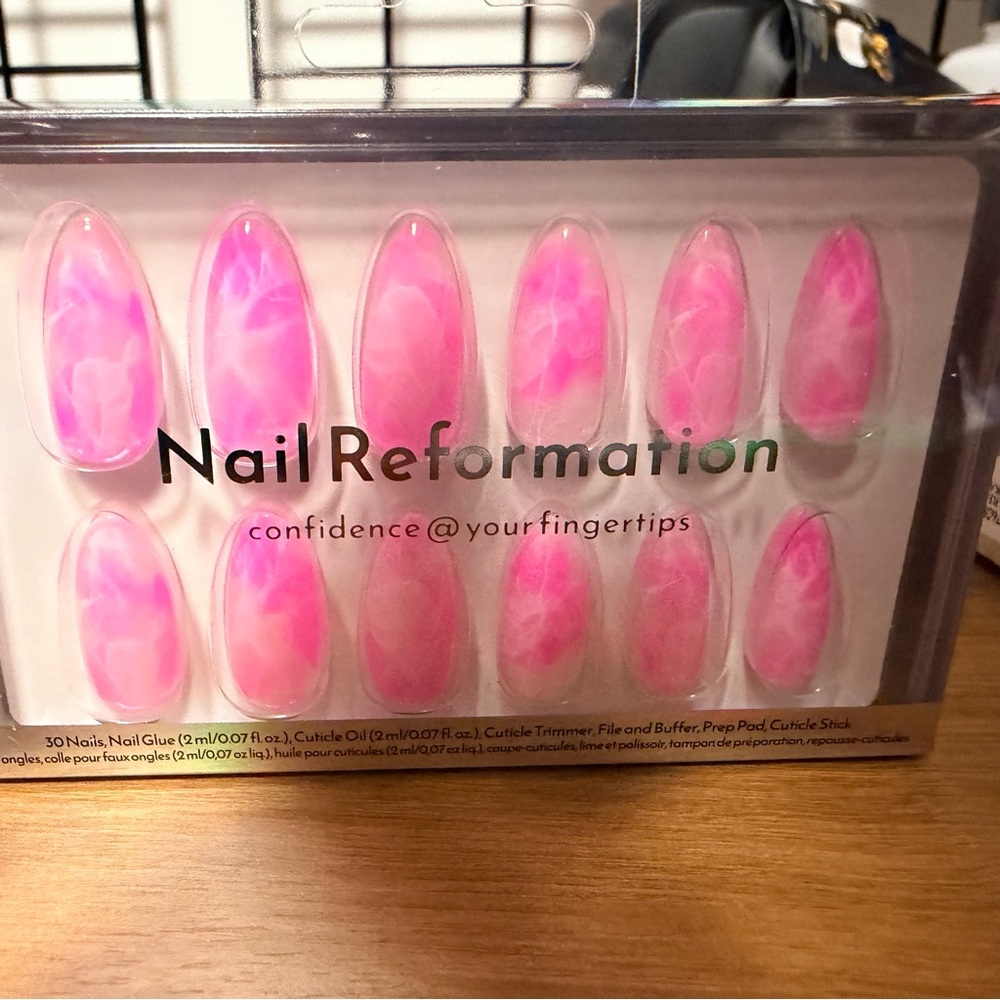 Nail Reformation Pink Press-On Nails